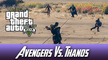 Avengers Vs. Thanos | GTA V | Mod | Cinematic | 2021