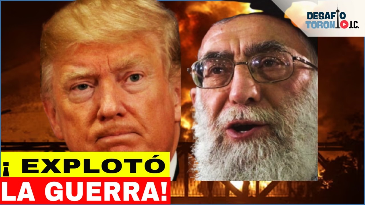 ¡ÚLTIMA HORA! EEUU e Israel ATACAN Irán: Explosiones en Teherán. GUERRA!!! | DesafioTorontoJC