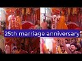 Bhai and bhabi 25th anniversary celebration marriage babitaajaybhunal