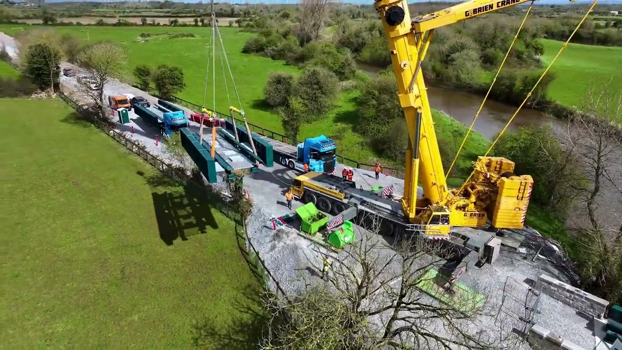 River Deel Bridge reinstallment: April 2024