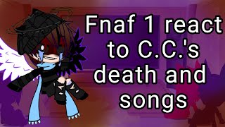 FNaF 1 react to C.C.//Gacha Club//Reaction #13