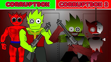 Corruptbox But Sprunki Human Retake: Corruptbox vs Corruptbox 2! Which is Scarier? 💀⚡