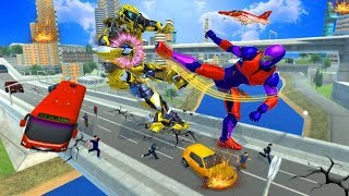 Air Force Real Robot Transform Fighter Jet Plane | New Android GamePlay | By Game Crazy screenshot 5