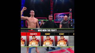 Rory Macdonald GETS ROBBED against Gleison Tibau