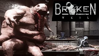 【BRKEN VEIL】孤児院から逃げ出したら巨大な食肉工場にぶち込まれるホラーゲーム