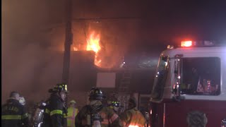 Fair Lawn NJ Fire Dept operates at a 2nd Alarm Fire at a Restaurant 6-09 FairLawn Ave Aug 18th 2020