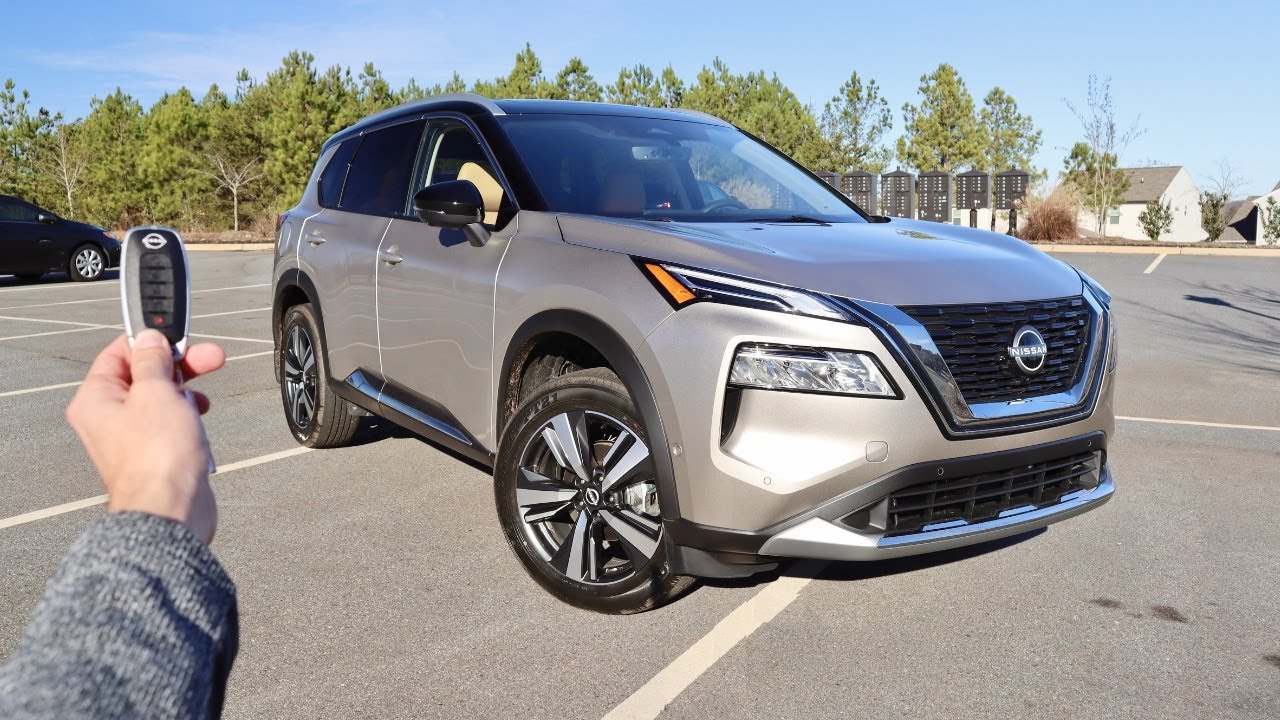 2023 Nissan Rogue Platinum AWD Start Up Walkaround POV Test Drive 
