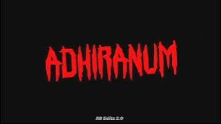 😈Mark Antony - 🔥Adhirudha✨Song lyrics 💥..|🖤Black screen🖤  | Tamil | 🤟  whatsapp status tamil 💥