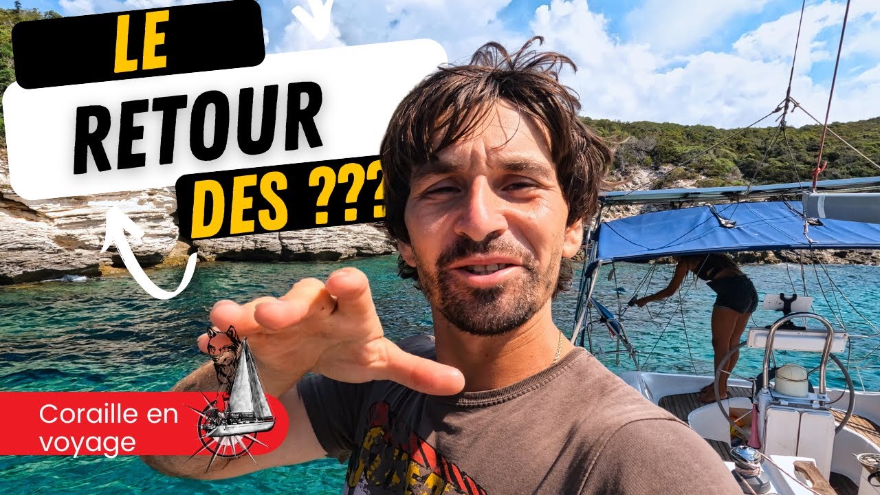 ILS ARRIVENT ( mais pas en bateau ) :  VOILIER coraille