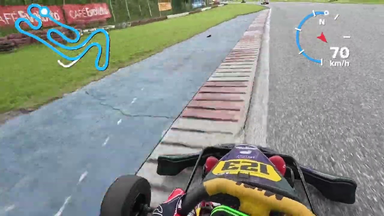 21 de fevereiro de 2026 - Estreia do meu Kart F400 (RBC)!!!