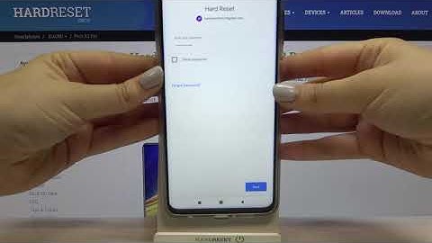 How to Manage Google Account in POCO X3 Pro – Add / Remove Google Account