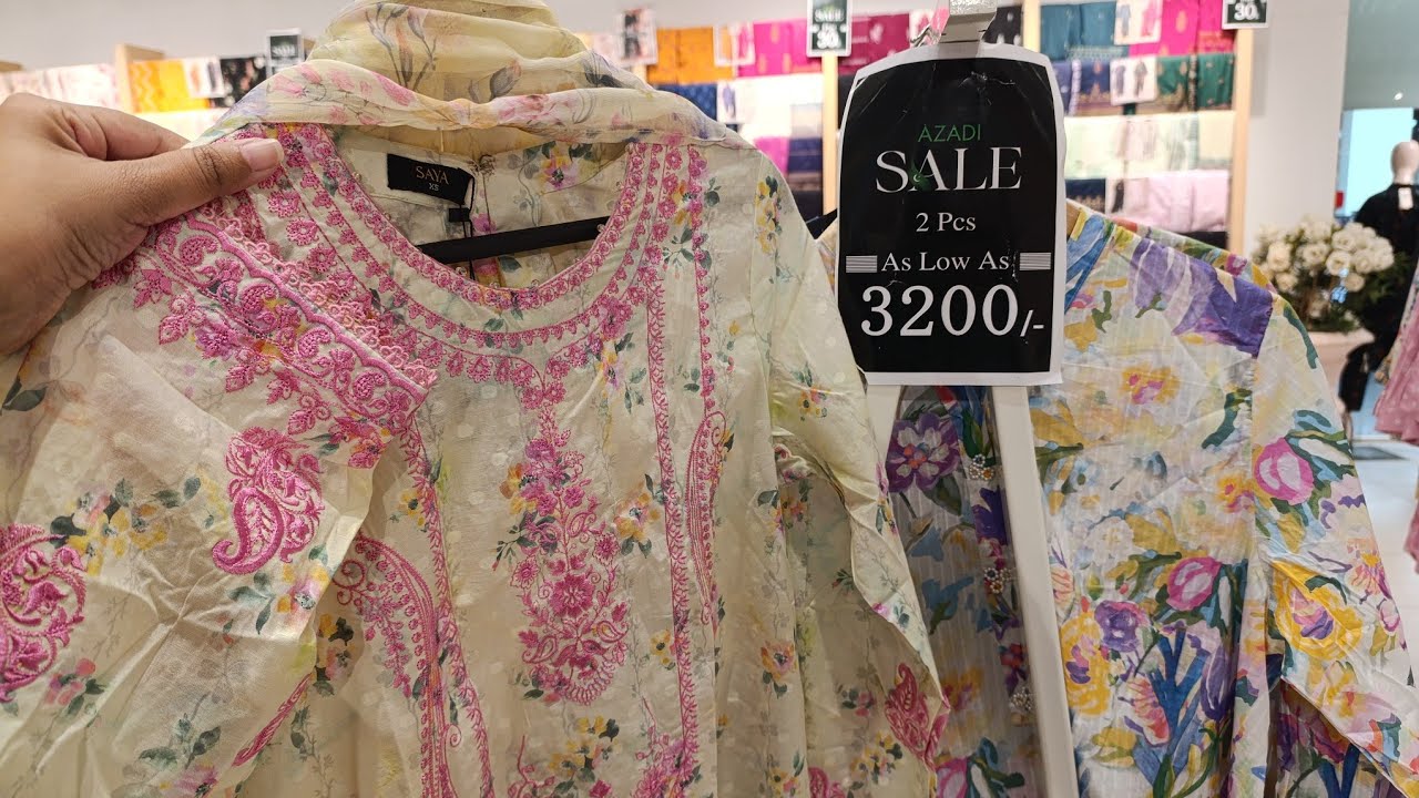 SAYA 50% OFF Sale 😱Huge Discount 😱 saya summer sale 2025📣♥️