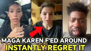 This MAGA Karen Mocks Food Stamp Users & Instantly Regretted it #fafoseason