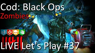 Call of Duty: Black Ops Zombies LIVE #37 | Trying to Survive | High Round Goal [Archive]