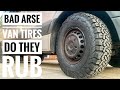 Campervan All Terrain Tires/ Do They Rub. BF Goodrich. Scoobie-Dee 53