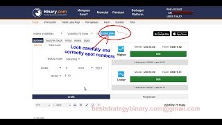 binary.com profit strategy, Way 8 times OP without losing by looking at the graph