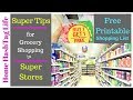 Indian Grocery Shopping List - 20 TIPS/TRICKS To Save Money | Home HashTag Life