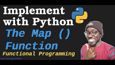 Implement with Python - The Map () function from scratch