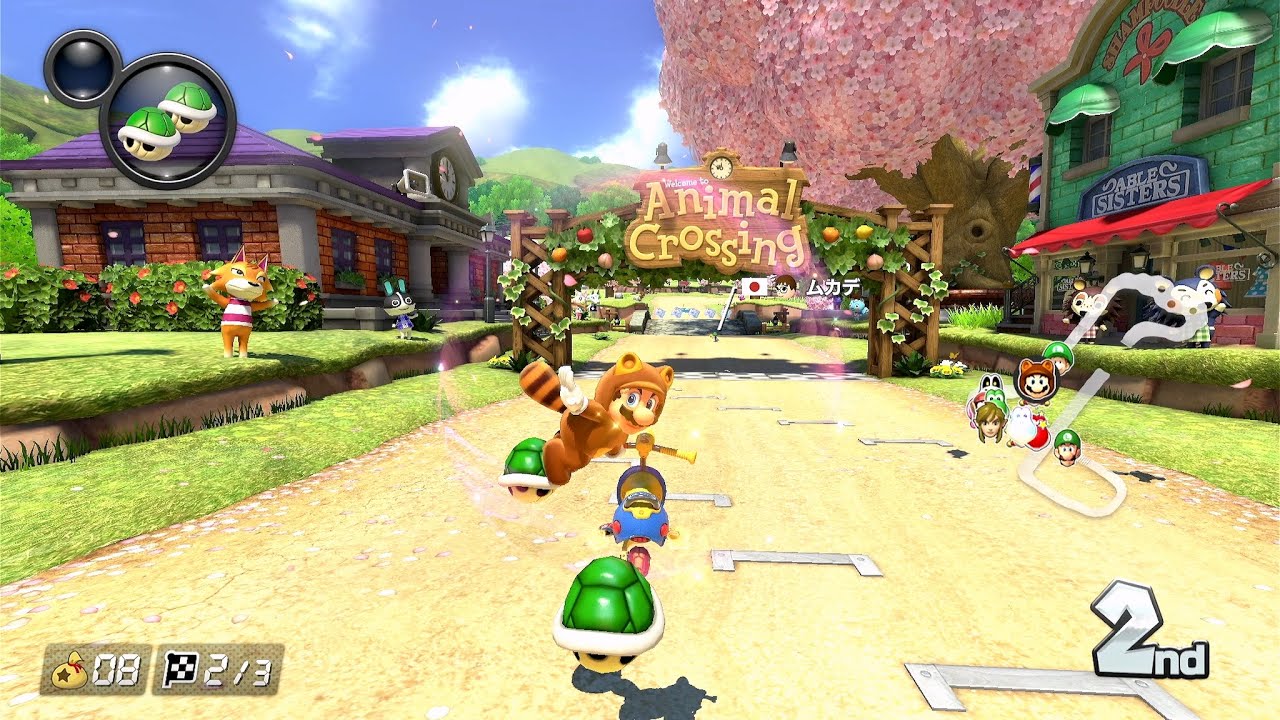 마리오 카트 8 디럭스 공략 [동물 컵 - 코스 분석 및 숏컷 추천] : 네이버 블로그