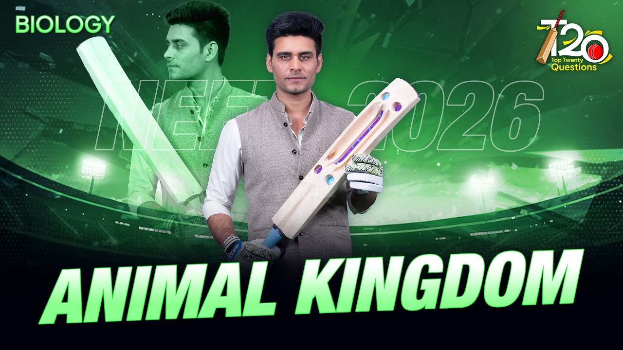 Animal Diversity: TOP 20 QUESTIONS for NEET 2026 🦁 | Biology by Munish Dhull Sir