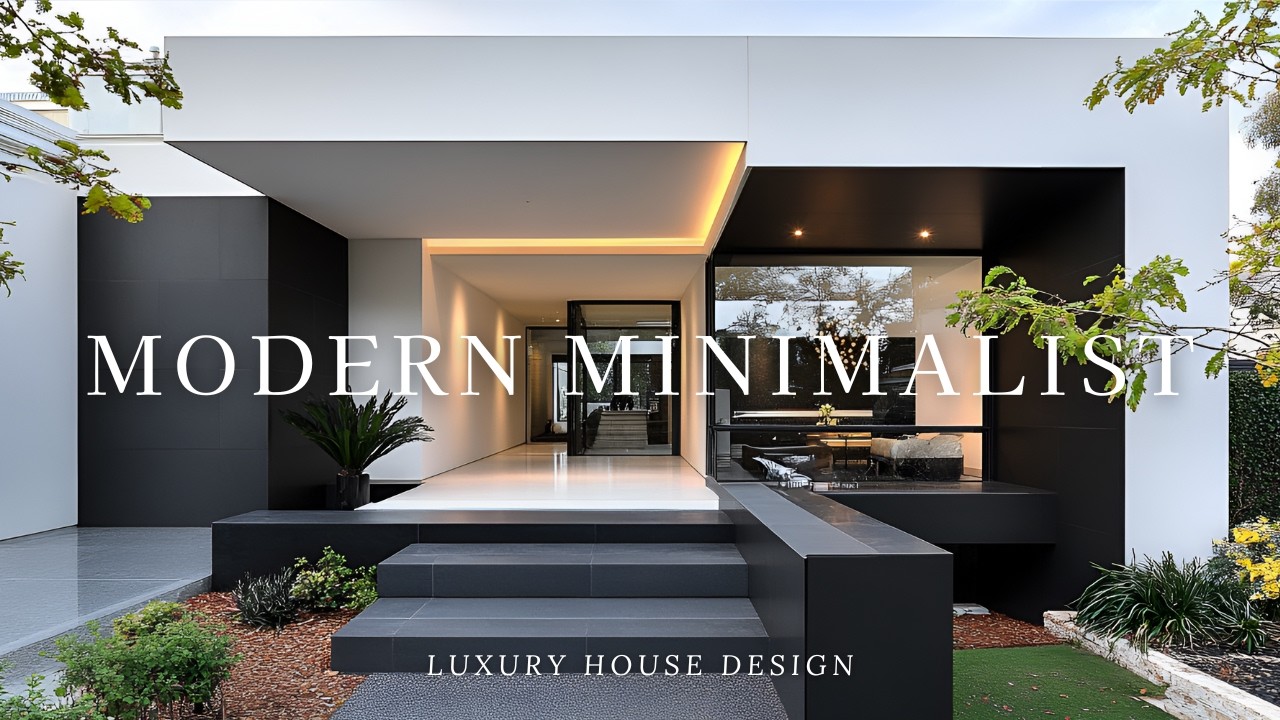 Modern Minimalist House Design with a Luxe Touch | Ultimate Home Tour ...
