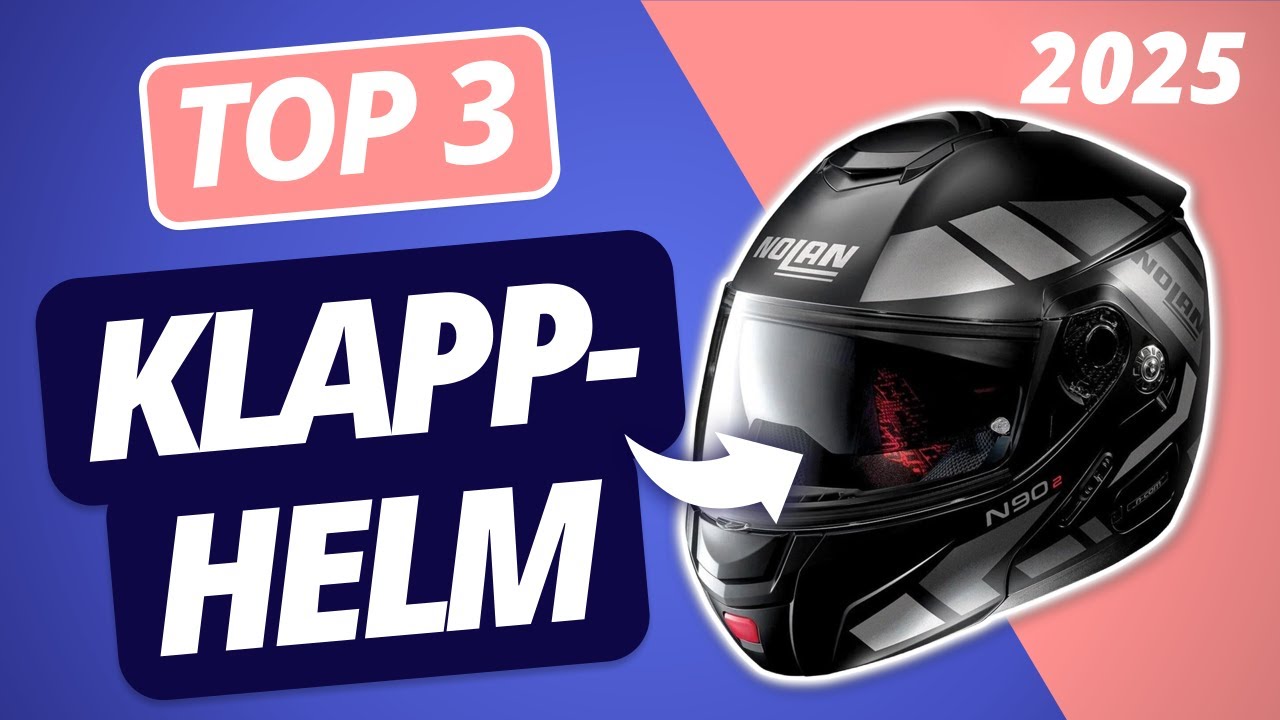 Der beste MOTORRAD KLAPPHELM 2025 | TOP 3 Klapphelme im Vergleich