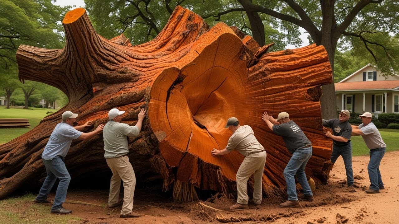 Don’t Miss It: A Master Woodworker Transforms Raw Wood Into Beautiful Creations!