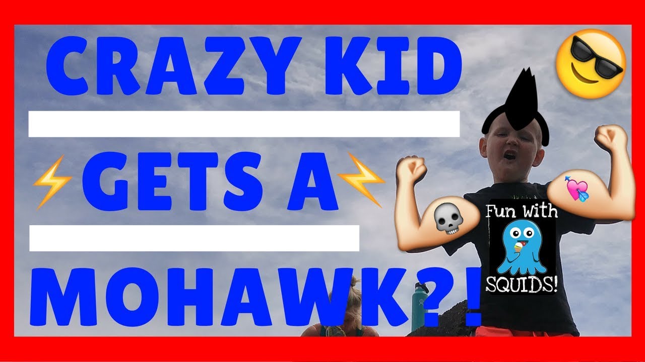 Boy Gets A Cutting Edge Mohawk Haircut That Makes Him Cool & Stylish! Conner Rocks A Punk Hairstyle!