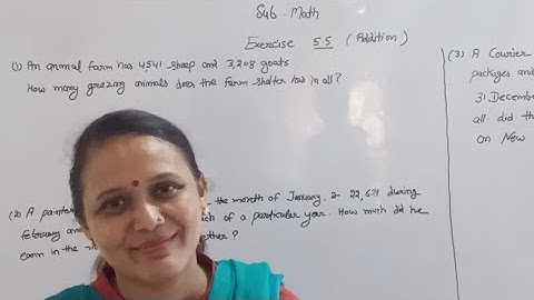 Class - 4th | #math | chapter - 5  | ex -5.5 | #addition part - 7