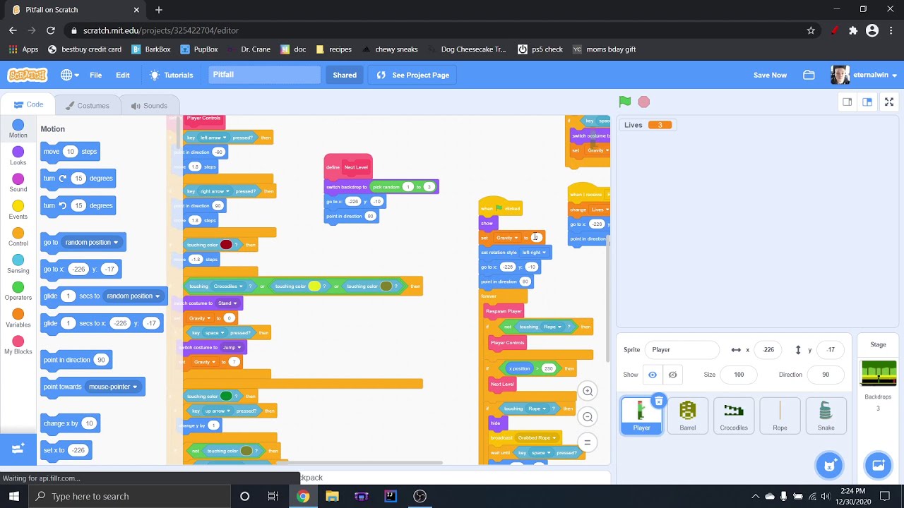 How to Make a Jumping Game in Scratch - Create & Learn