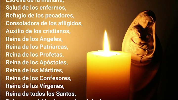 Letanas de la Virgen. Letanas de Nuestra Seora. Sl...