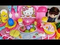 Gambar cover Baby doll Kitchen toys and cooking food play - ToyMong TV 토이몽
