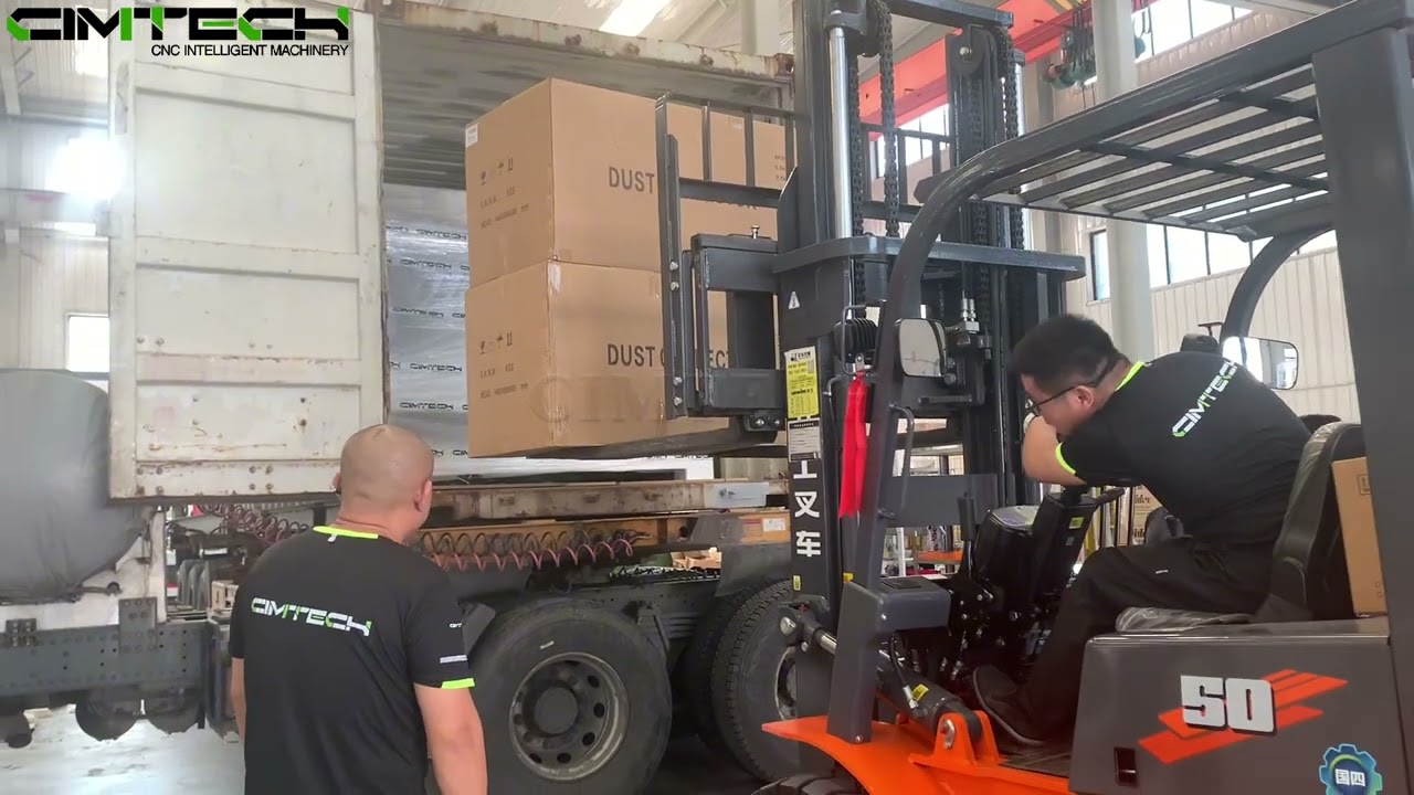 CIMTECH CNC Package Container for France Partner!