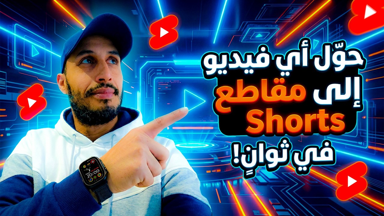 موقع بالذكاء الاصطناعي يحول أي فيديو إلى Shorts تلقائياً!