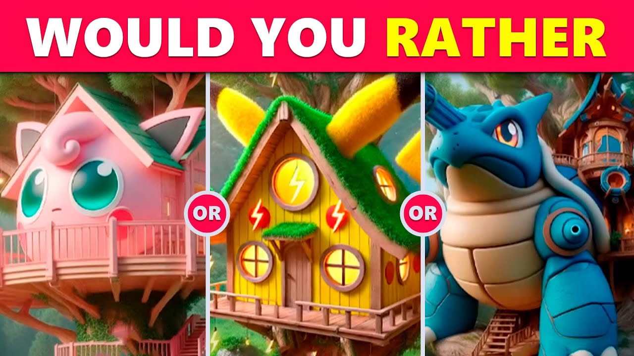 Would You Rather - Build Your Dream House ⚡🧠 Quiz and Time Quiz - YouTube