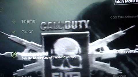 PS3 COD MW3 Dynamic Theme Download and Review