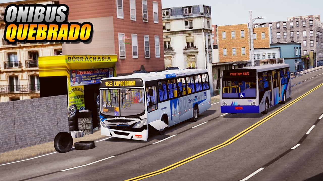 QUEBRARAM O ONIBUS ESTACIONADO ?!! PROTON BUS SIMULATOR - G27