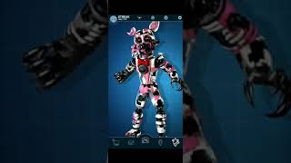 Nightmare Funtime Foxy in FNaF AR