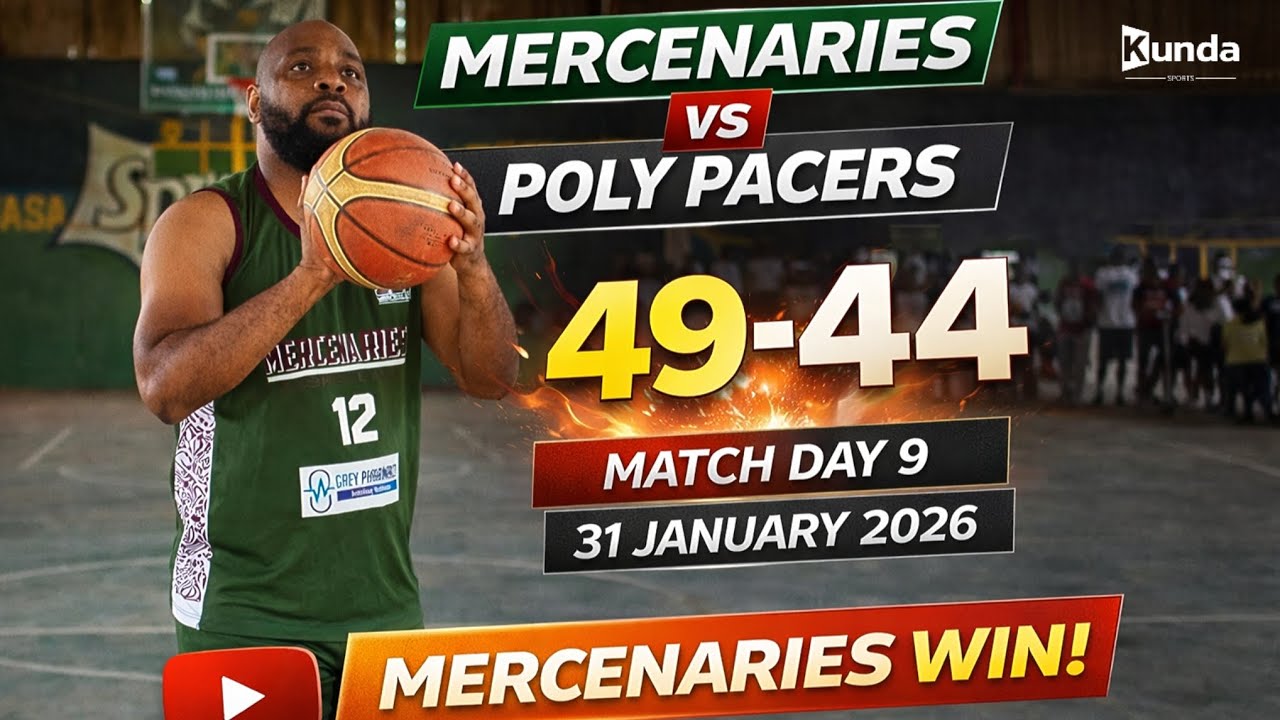 Mercenaries vs Mutare Poly Pacers | Match Day 9 | MBA League 2026