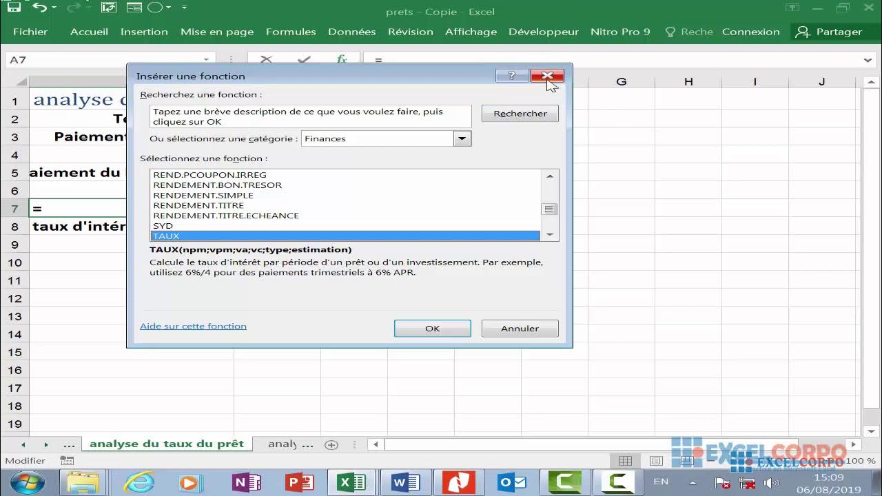 Tuto 101 comment calculer le taux d