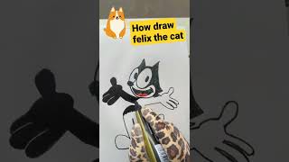 how to draw felix the cat