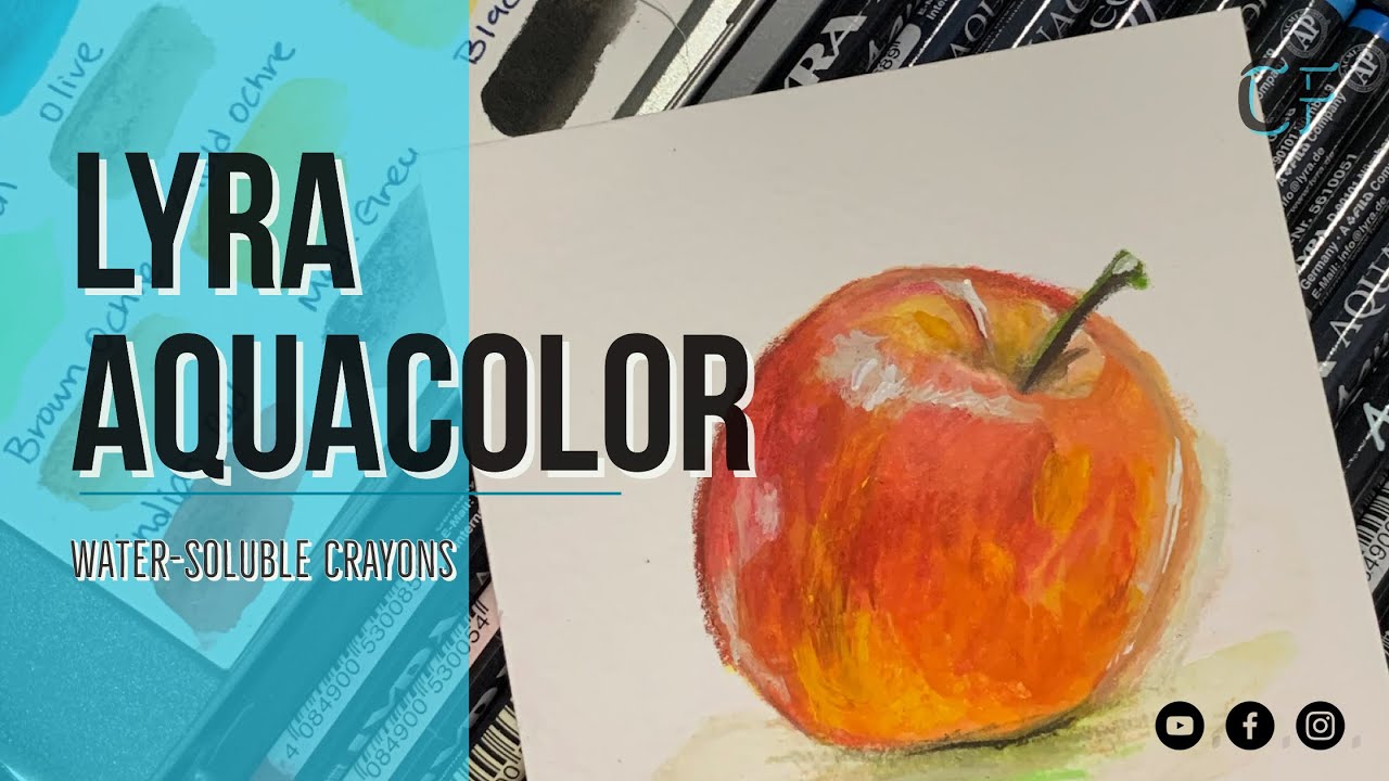 Review of Lyra AquaColor Water-Soluble Wax Crayons - Kick in the