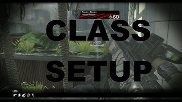 Ghosts class setup with public match shots!