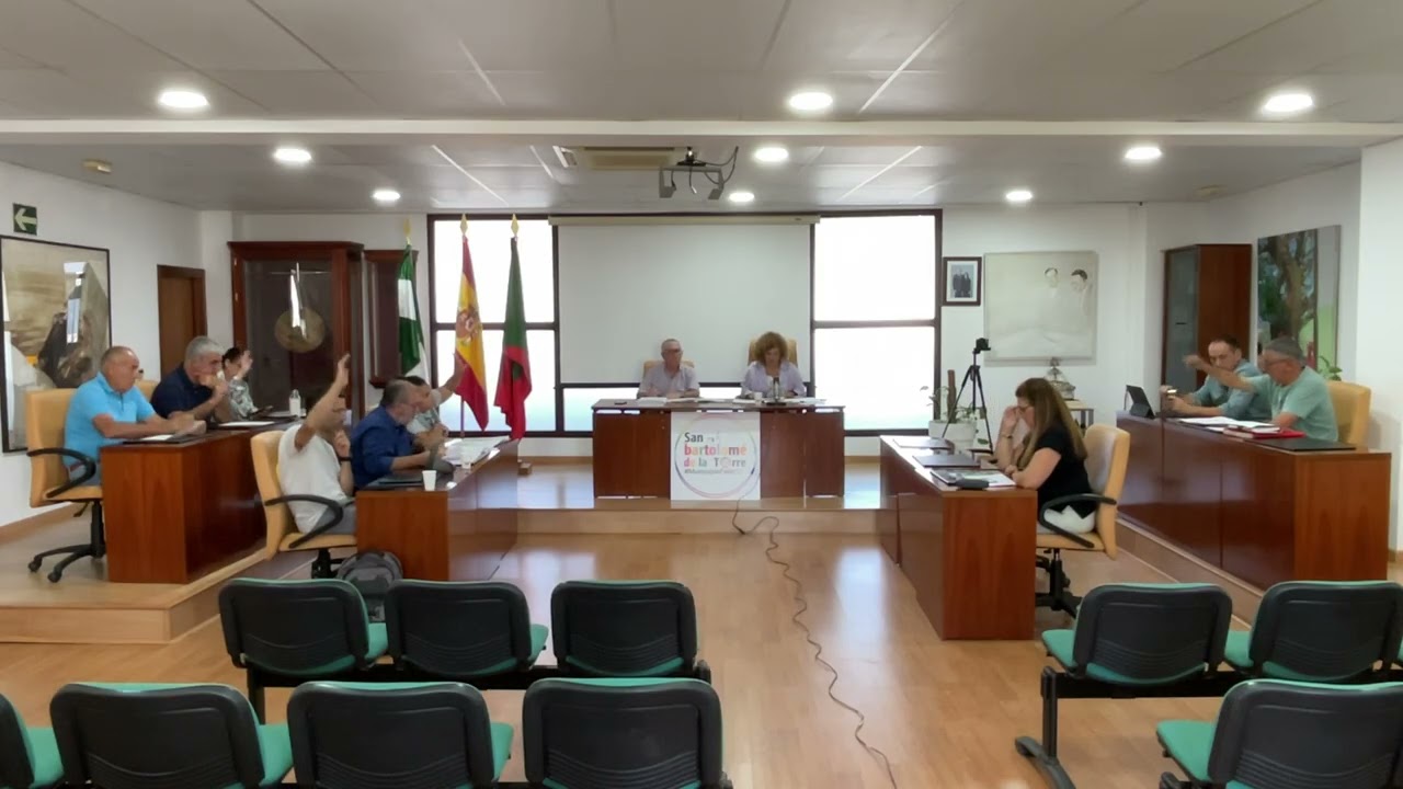 Pleno extraordinario, 25 de septiembre de 2025