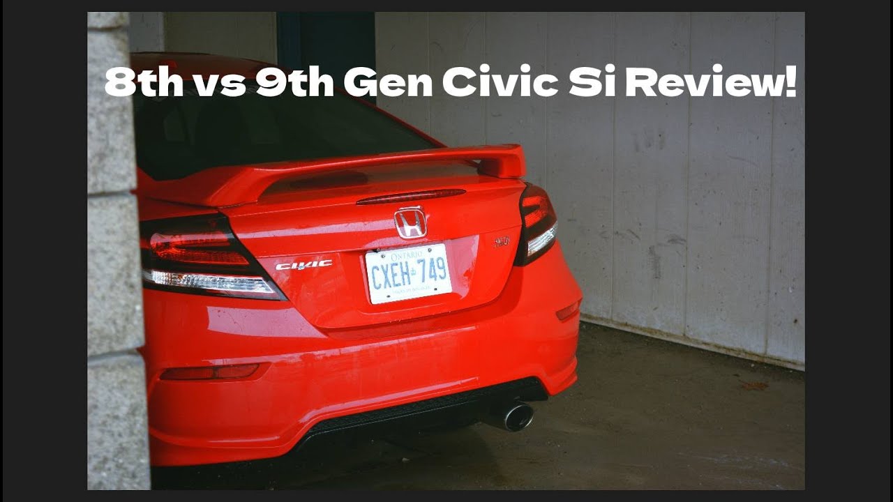 8th vs 9th Gen Civic Si Review!