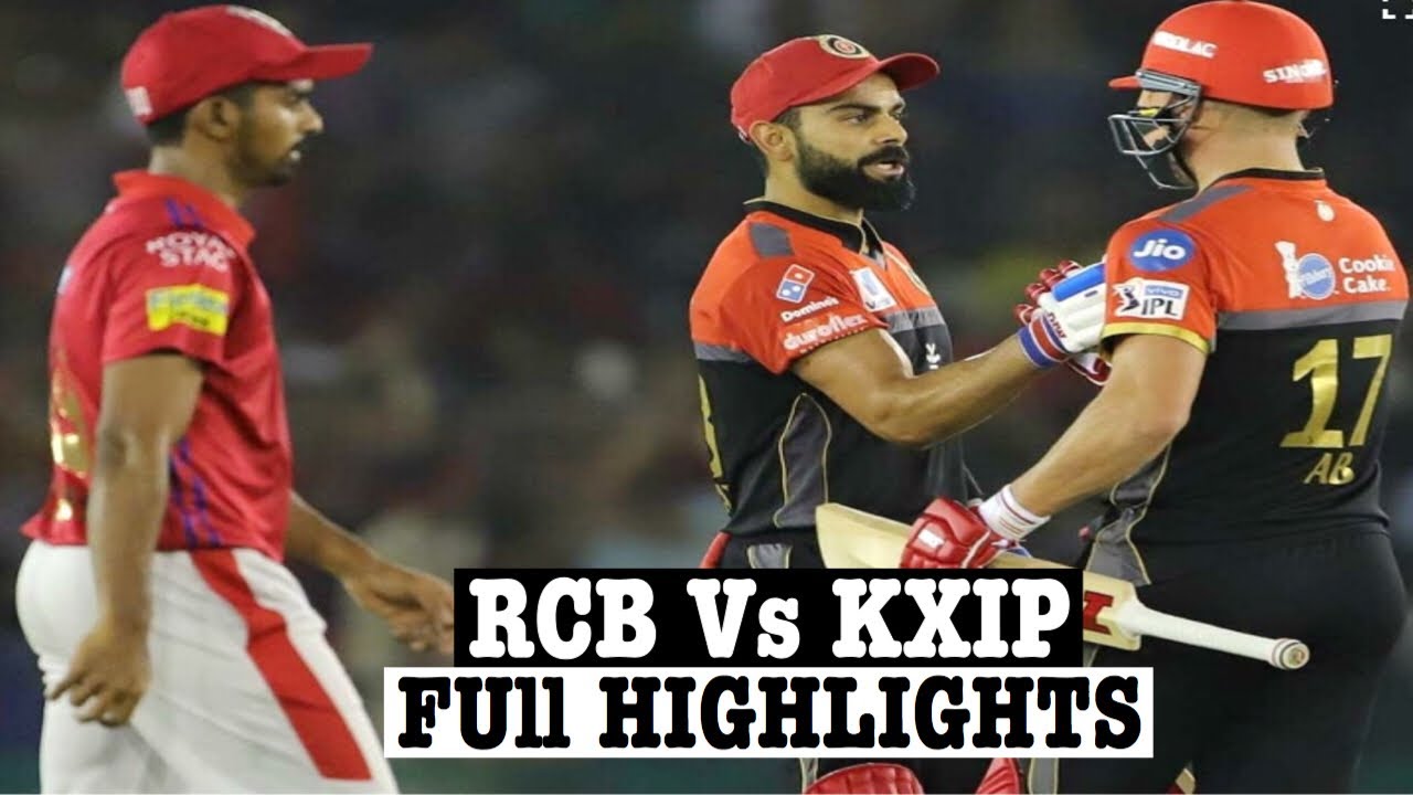 KXIP vs RCB, IPL 2019 Match at Mohali Highlights: As it Happened