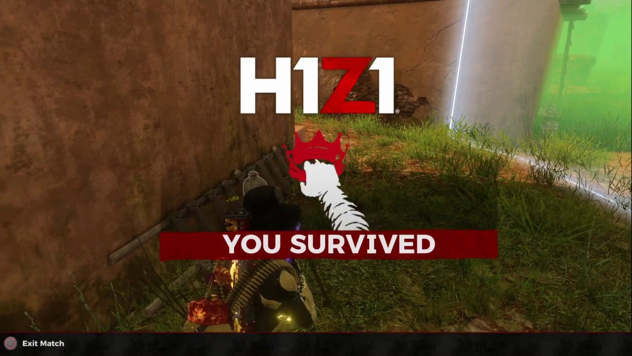 H1Z1 PS4- 27 Bomb in a 38 kill game (fives)