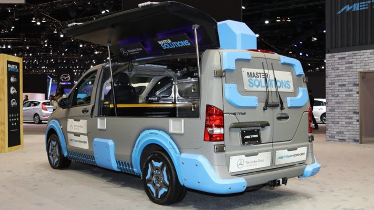 WATCH THIS!! 2017 The Mercedes Metris Master Solutions Toolbox Concept