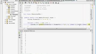 Java Programming: Characters and String Comparison