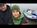 Семейный отдых на воде, и рыбалка на Рибе в море на камбалу